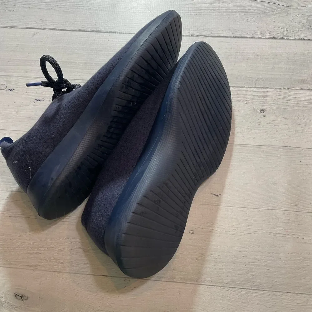 Allbirds + Outdoor voices wool runners navy blue womens 9‎